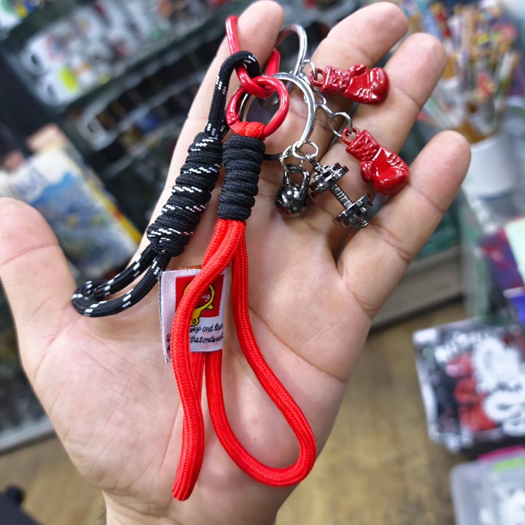 Bodybuilding Keychain - alternate view