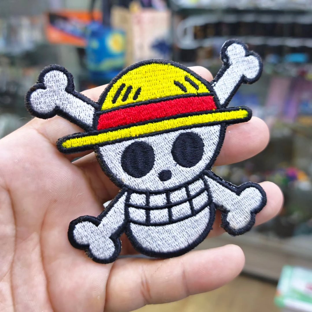 Embroidered Patch One Piece Luffy 105 x 90 MM - alternate view