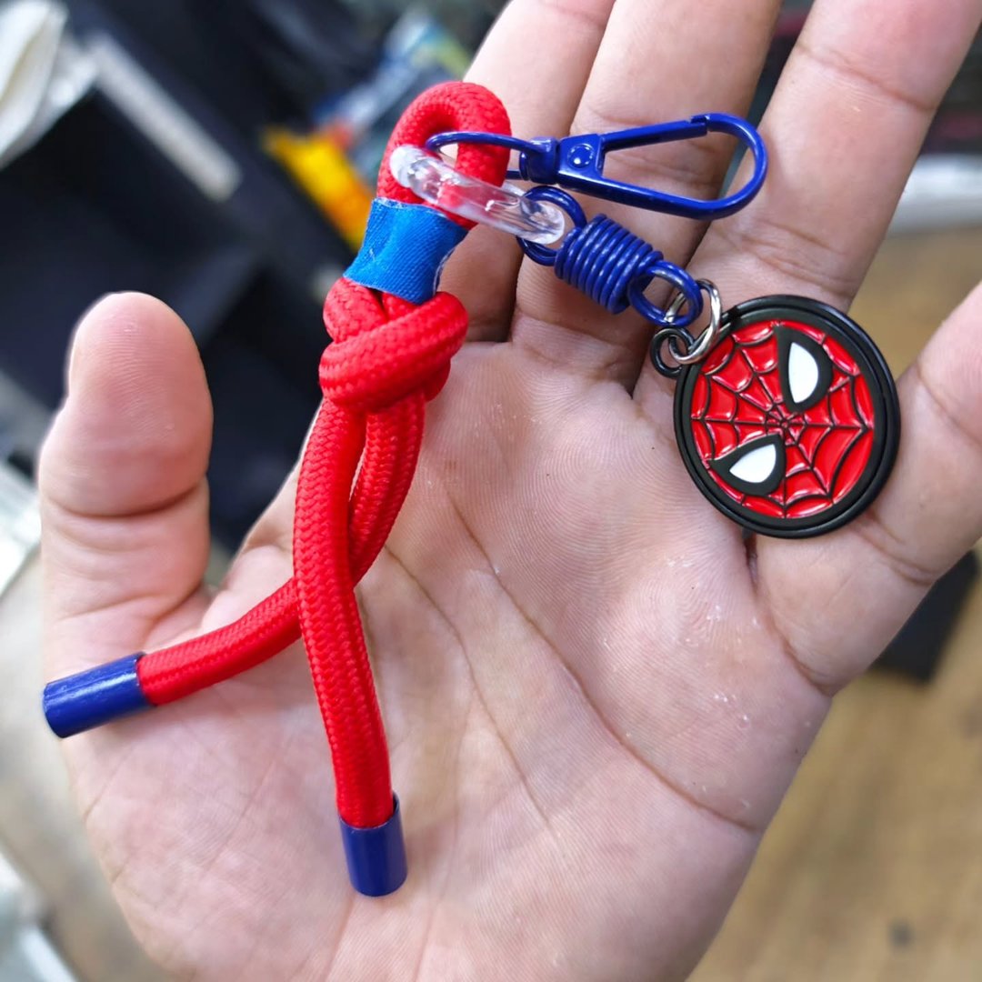 Spider Man Keychain - alternate view