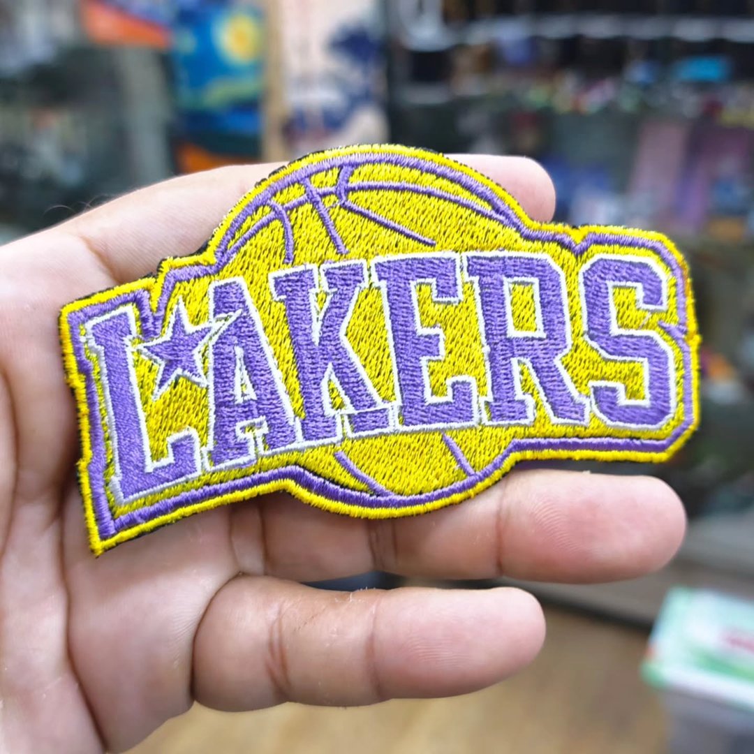 Embroidered Patch Lakers 105 x 60 MM - alternate view