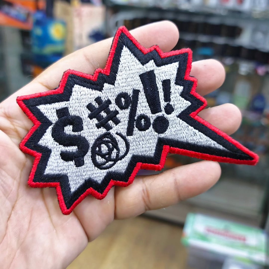 Embroidered Patch Graffiti 105 x 115 MM - alternate view