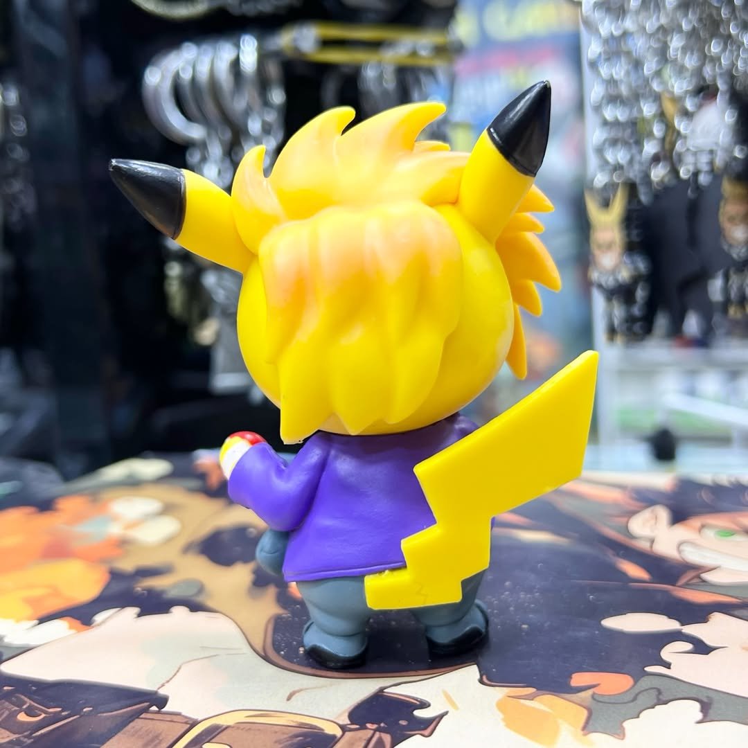 Pokemon Pikachu figure - alternate view