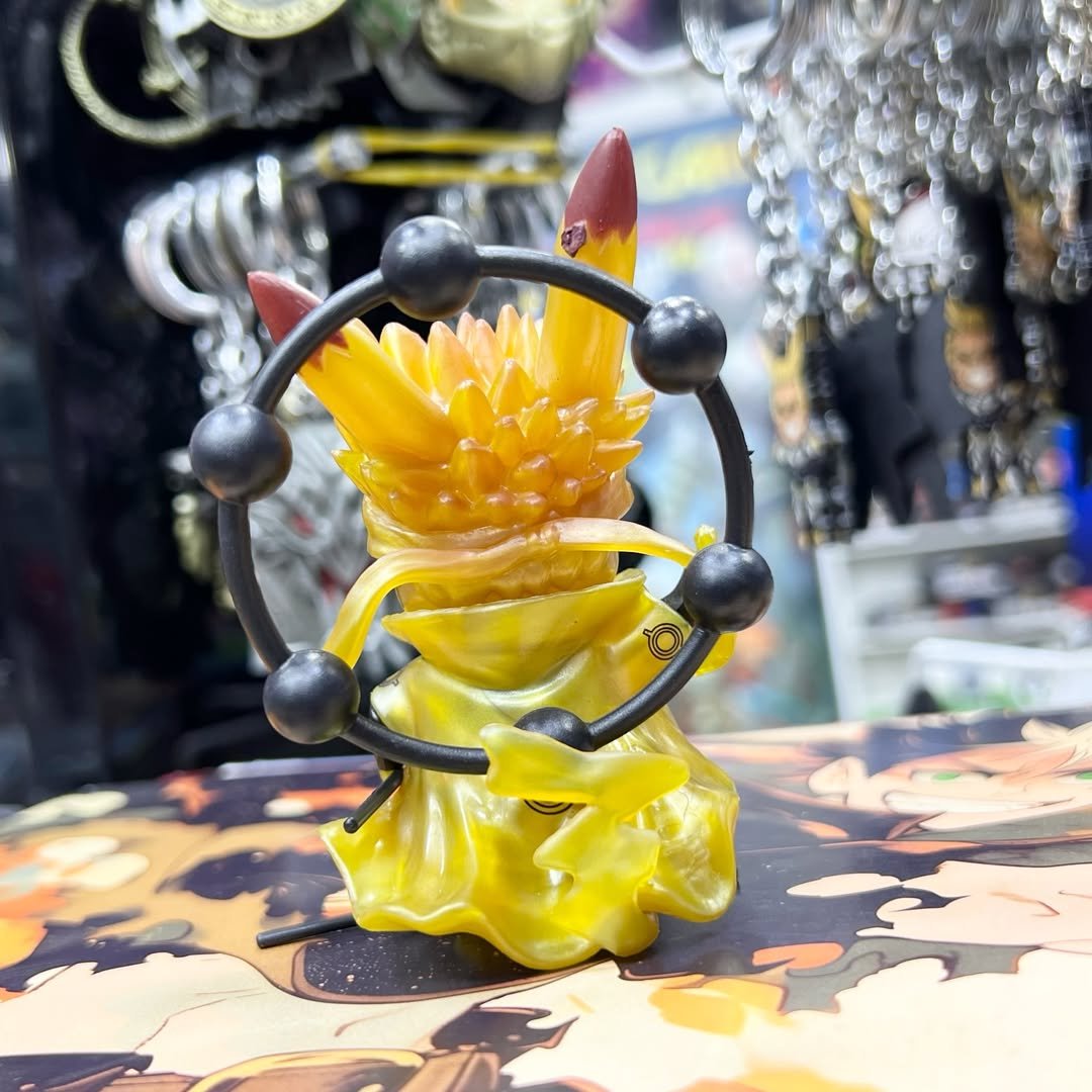 Pokemon Pikachu figure - alternate view