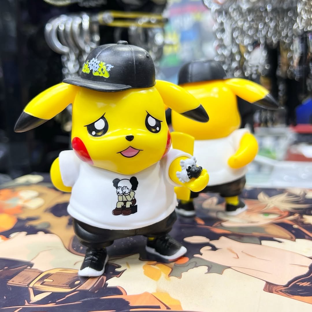 Pokemon Pikachu figure - alternate view