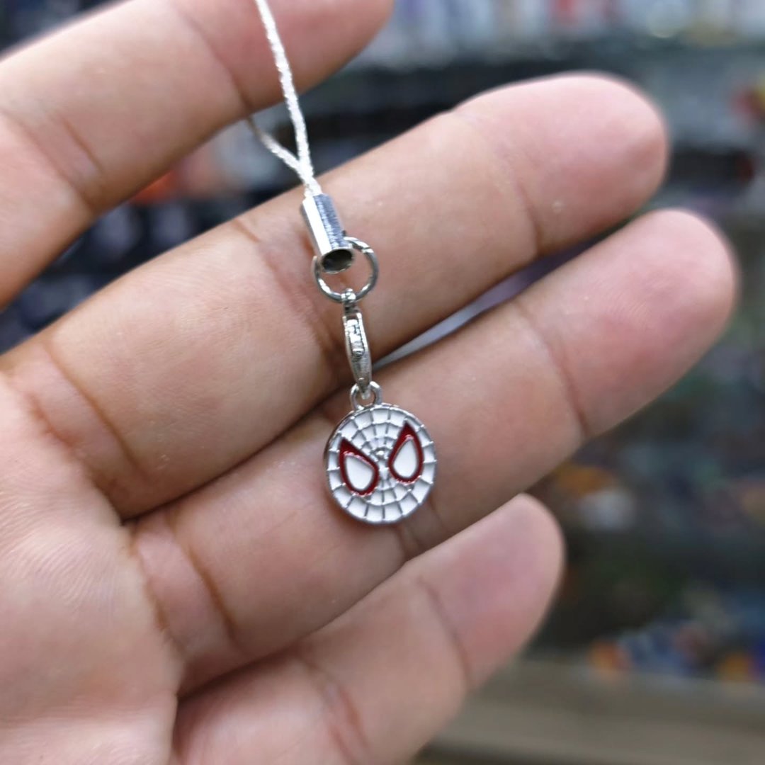 Spider Man Smartphone Attachment Keychain - alternate view