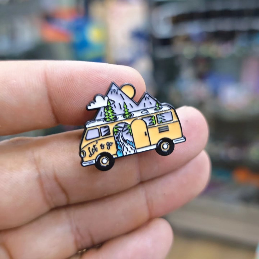 Travel Van Pins - alternate view