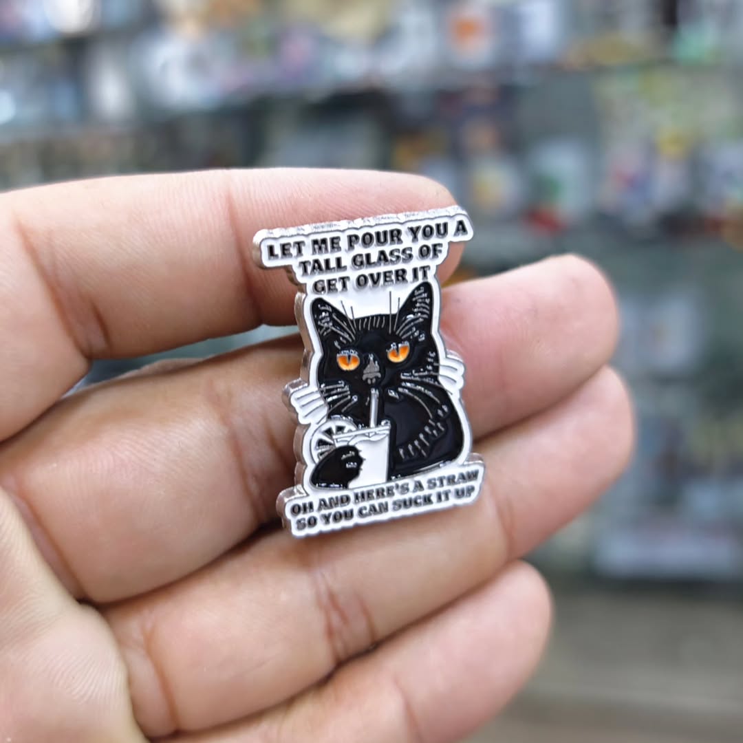 Cat Pins - alternate view
