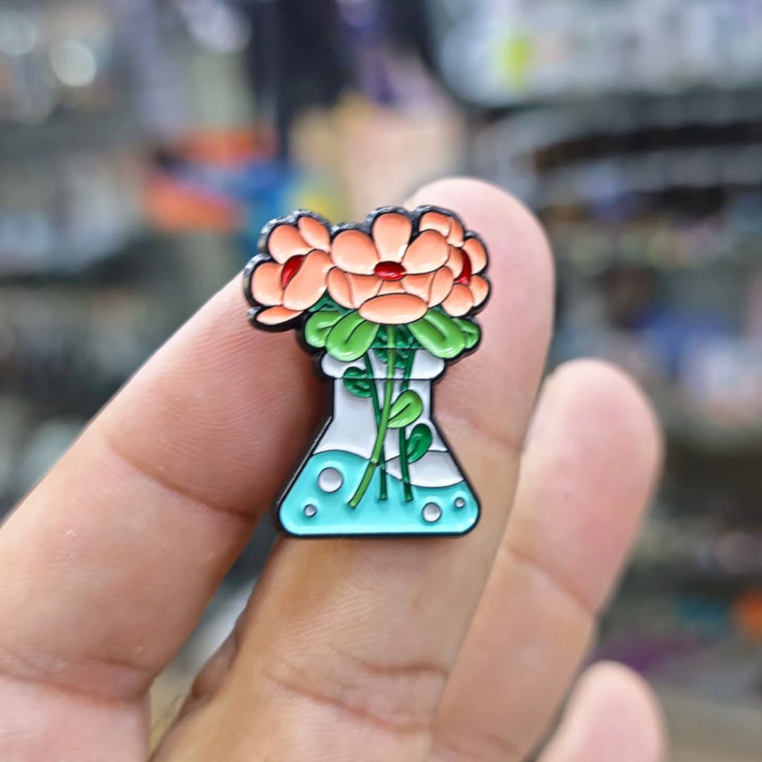 Flower Vase Pins - alternate view