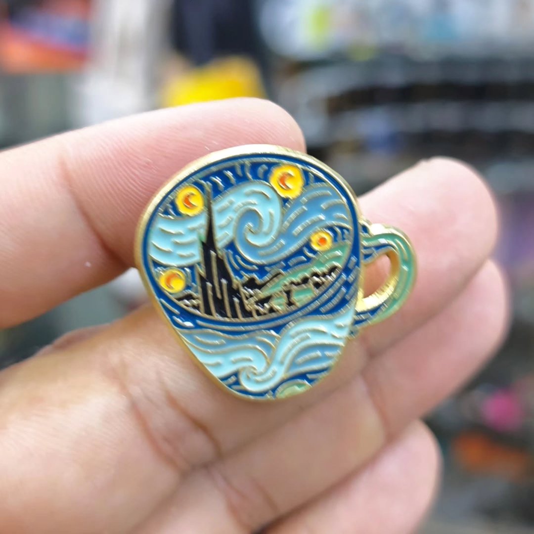 Van Gogh Pins - alternate view