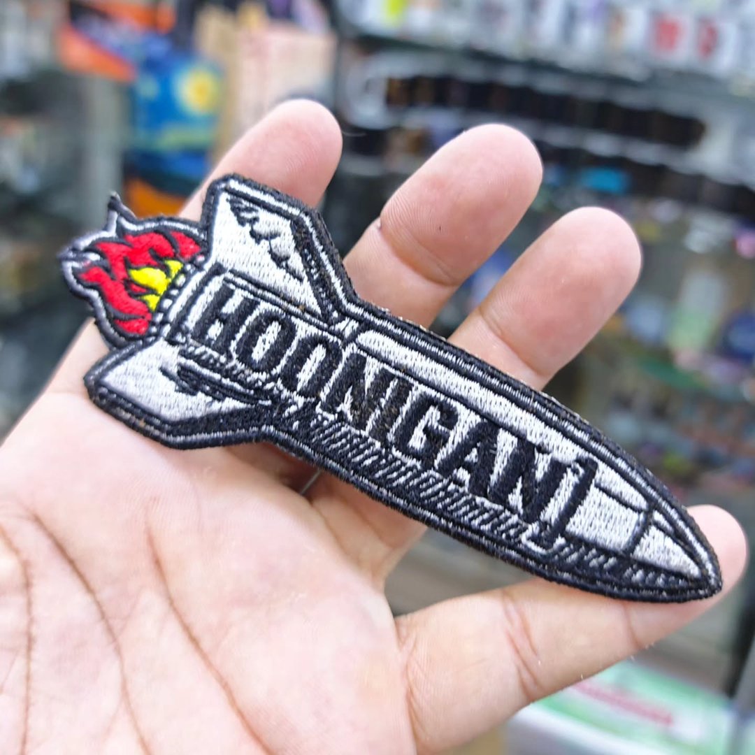 Patch Embroidery Hoonigan 135 x 55 MM - alternate view