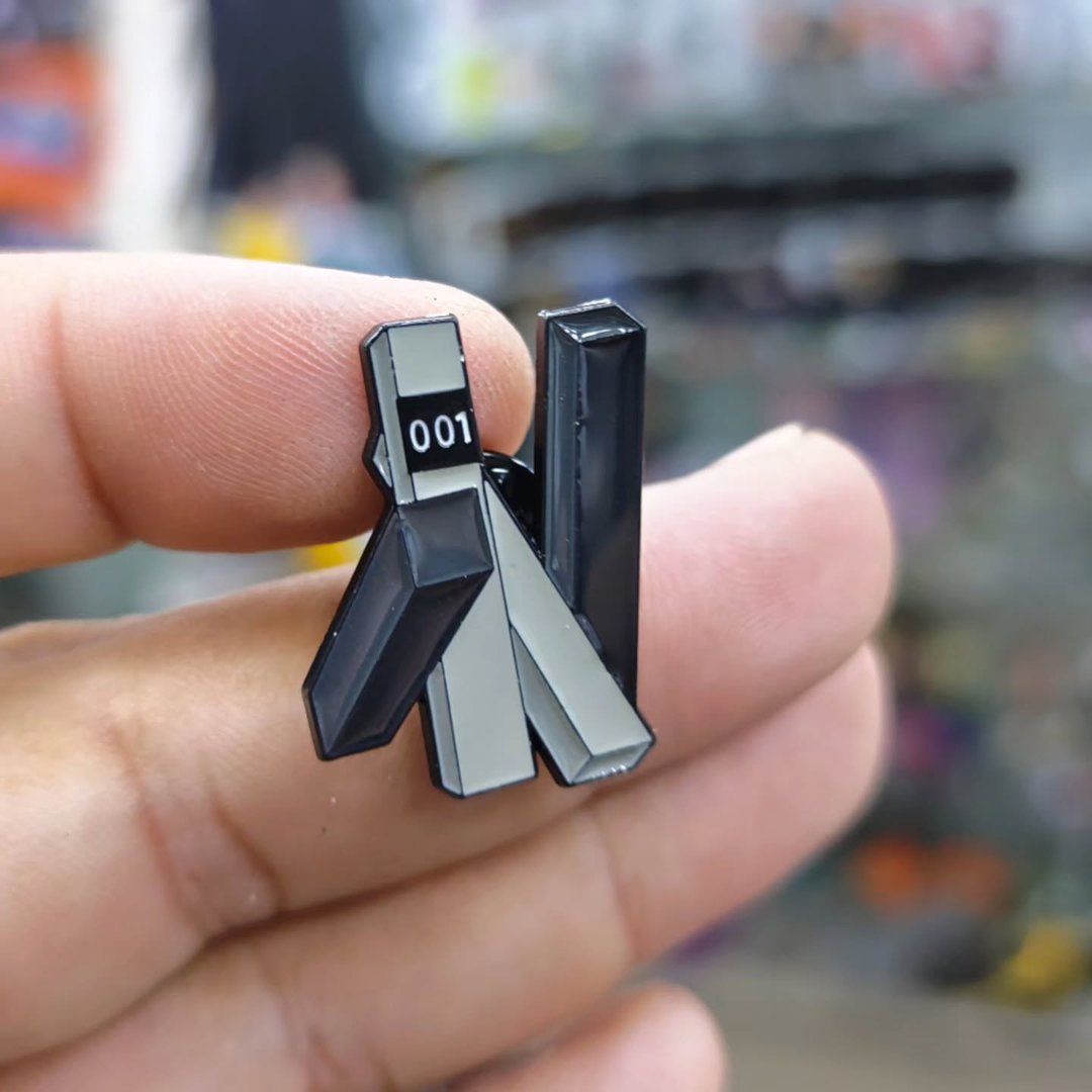 Interstellar Tars Pins - alternate view