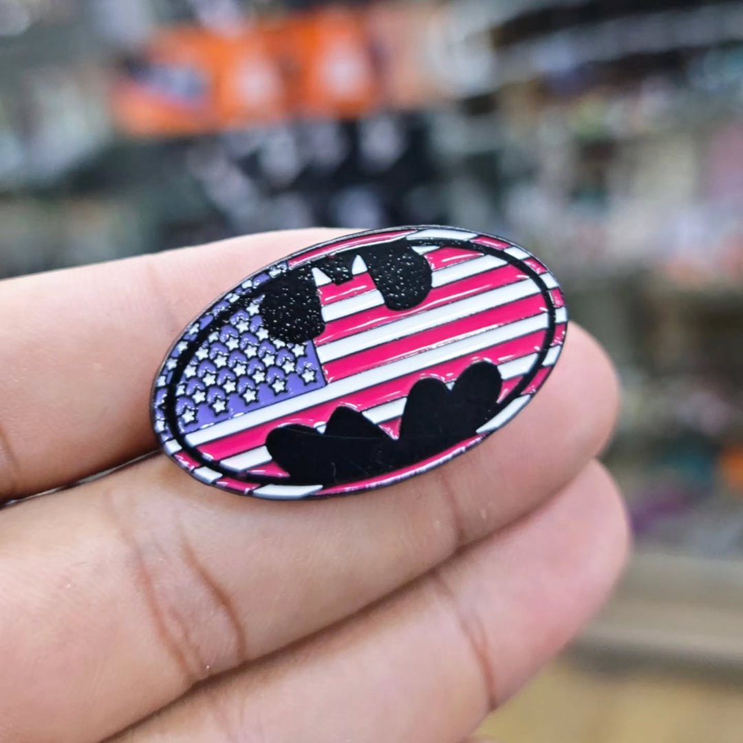 Batman Pins - alternate view