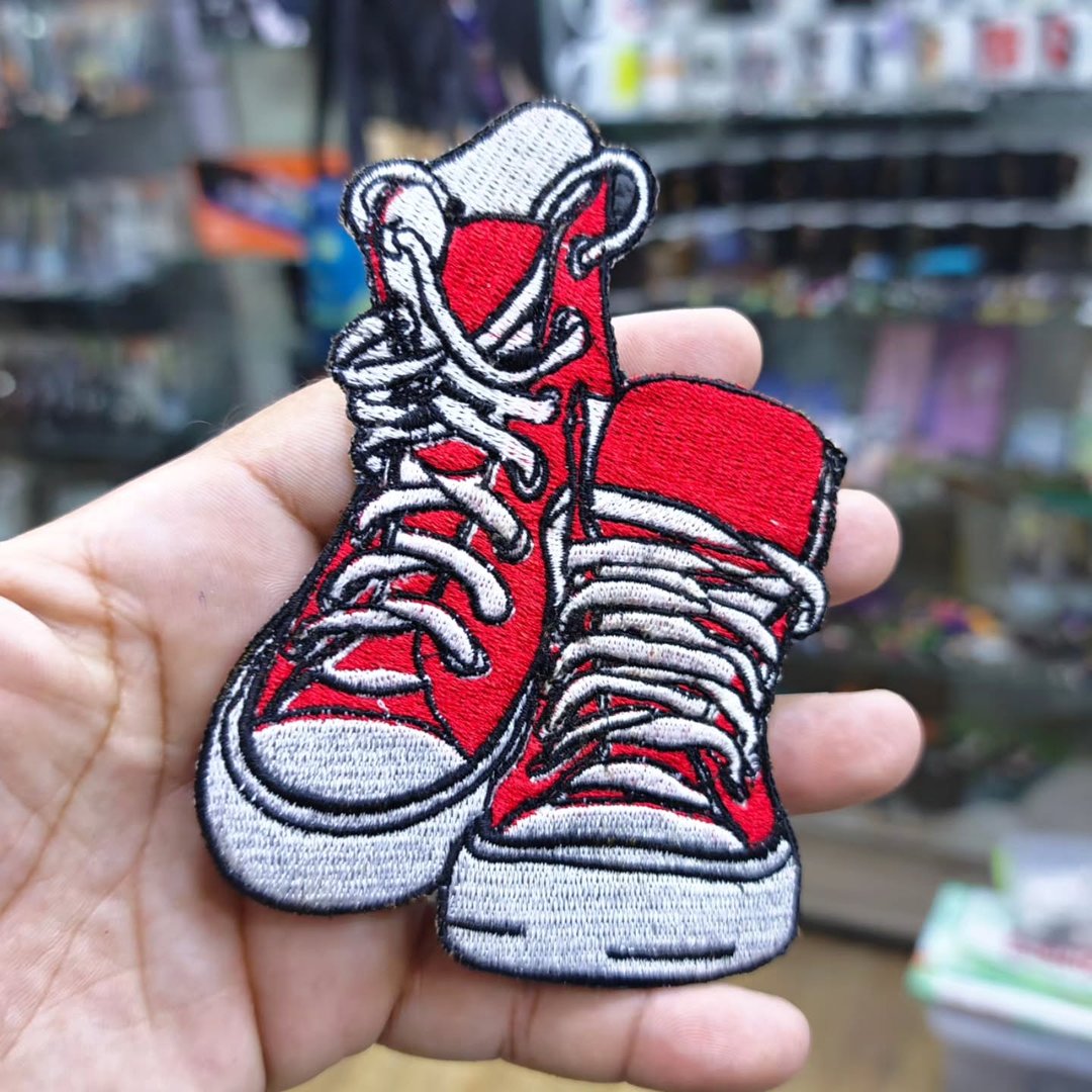 Embroidered Patch Converse Red 120 x 90 MM - alternate view