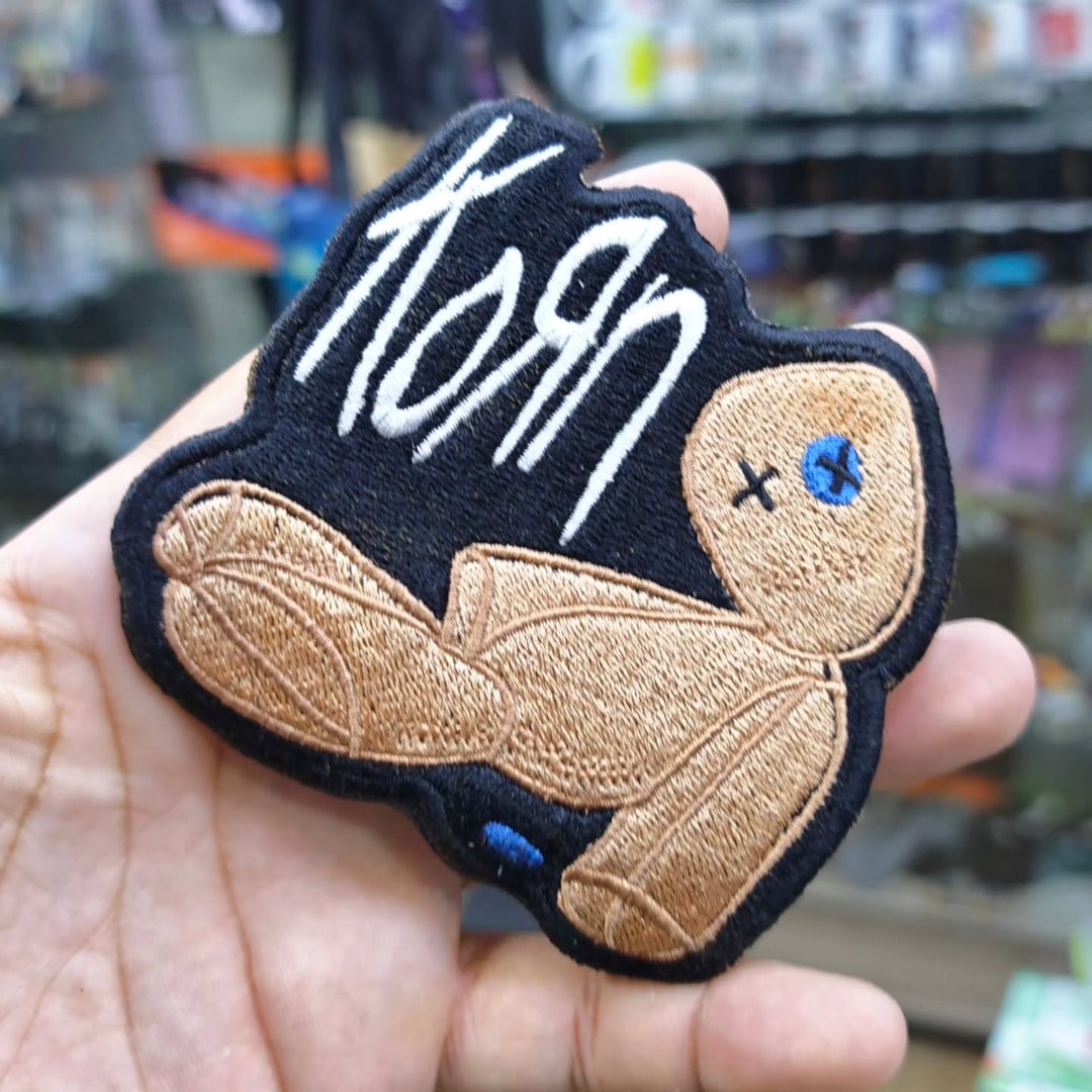 Embroidered Patch Korn 95 x 95 MM - alternate view