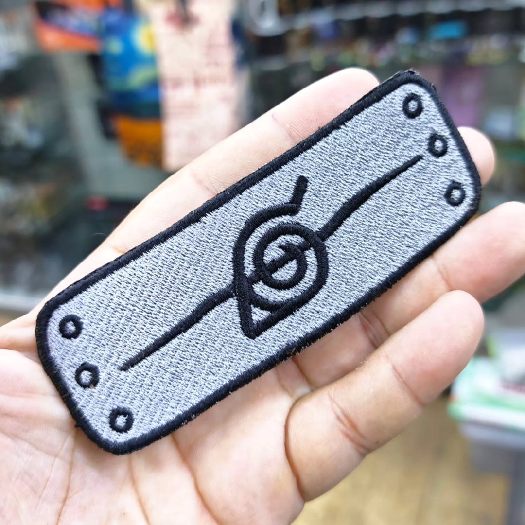 Embroidered Patch Itachi bandeau 120 x 40 MM - alternate view