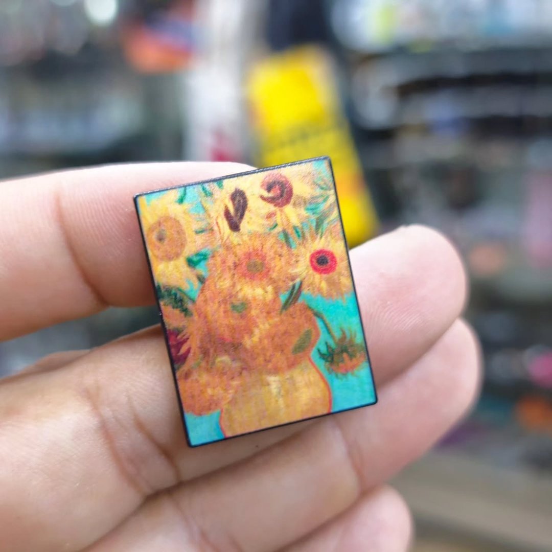 Van Gogh Pins - alternate view