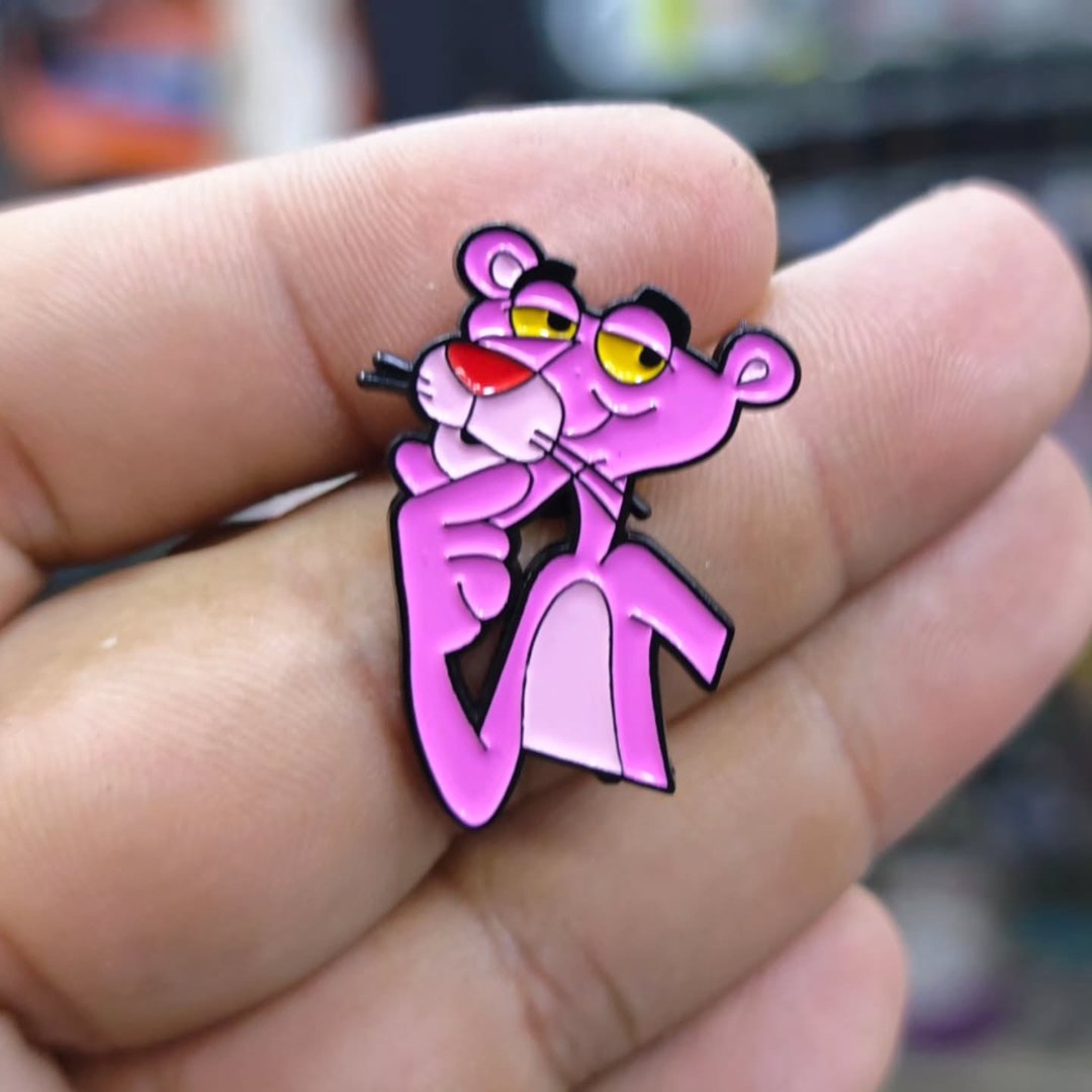 Pink Panther Pins - alternate view