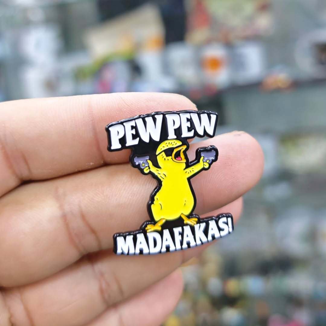 Pew Pew Madafakas Pins - alternate view
