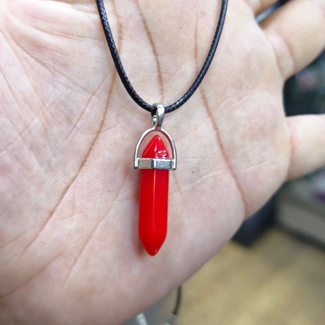 Crystal Necklace - alternate view