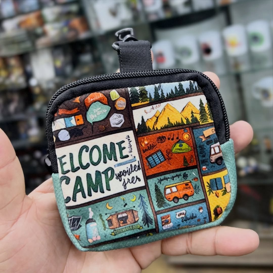 Welcome Camp Wallet #129 - alternate view