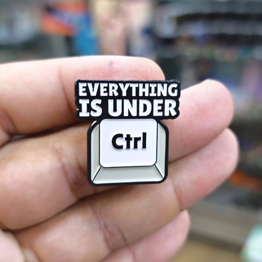 Everything Is Under CTRL Pins - alternate view
