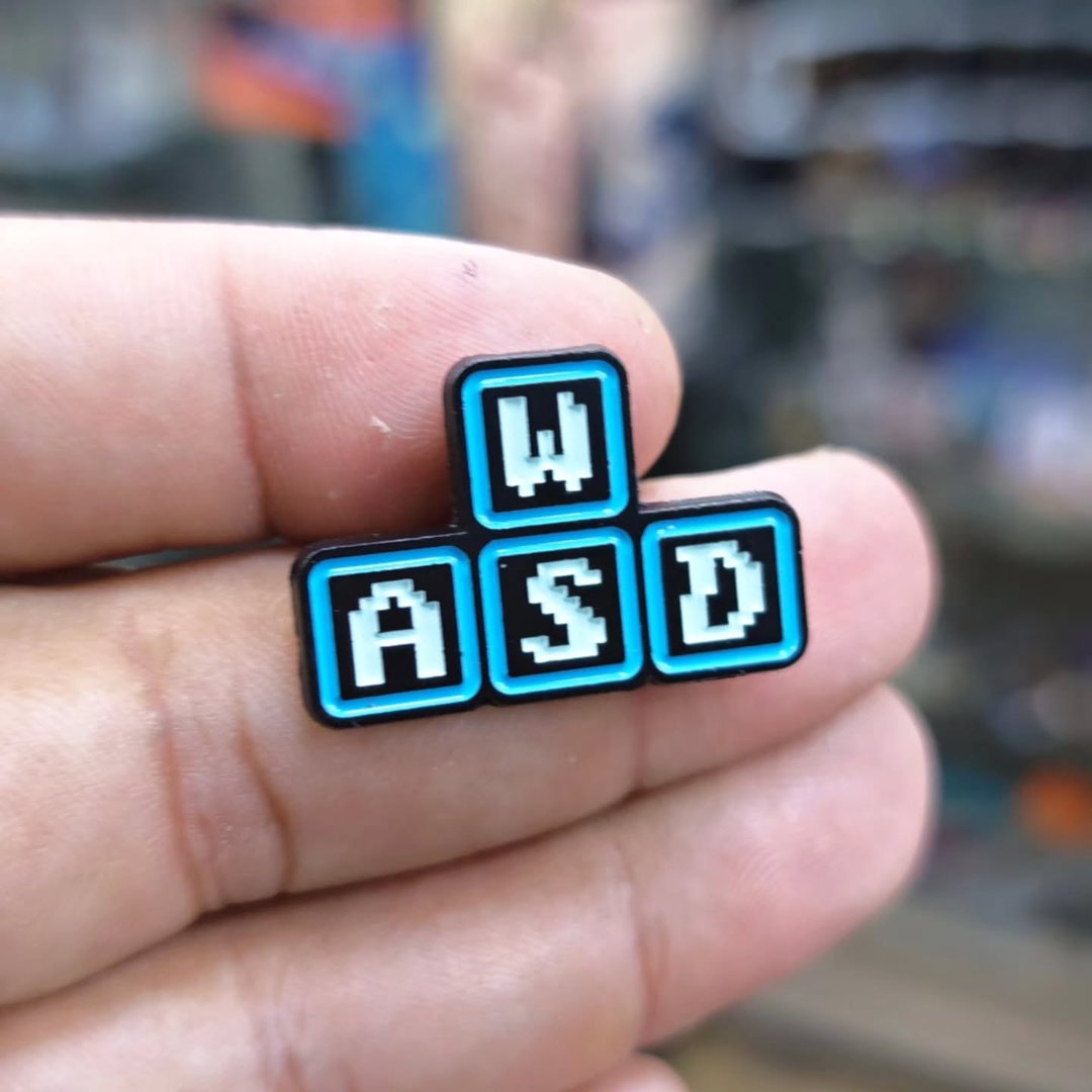WASD Pins - alternate view
