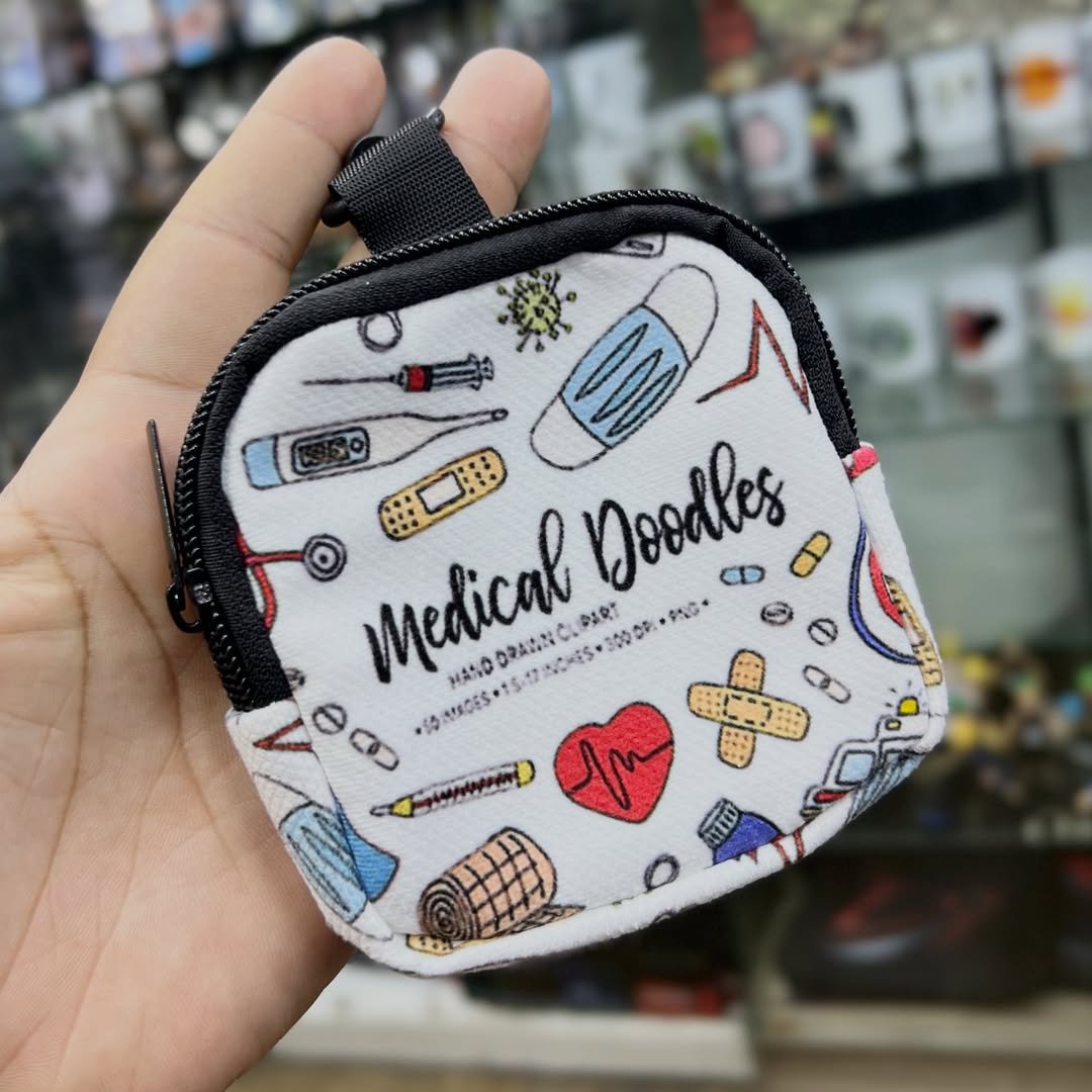 Medical Doodles Wallet #122 - alternate view