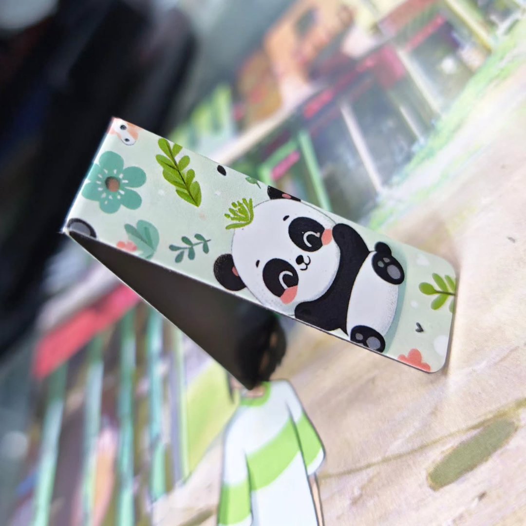 Panda Magnetic Bookmark - alternate view