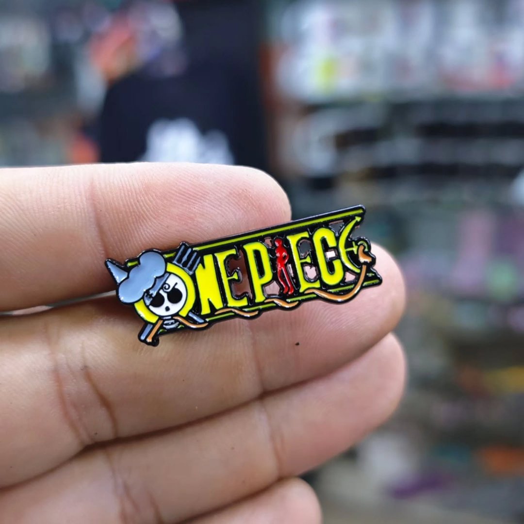 One Piece Logo Pins - alternate view