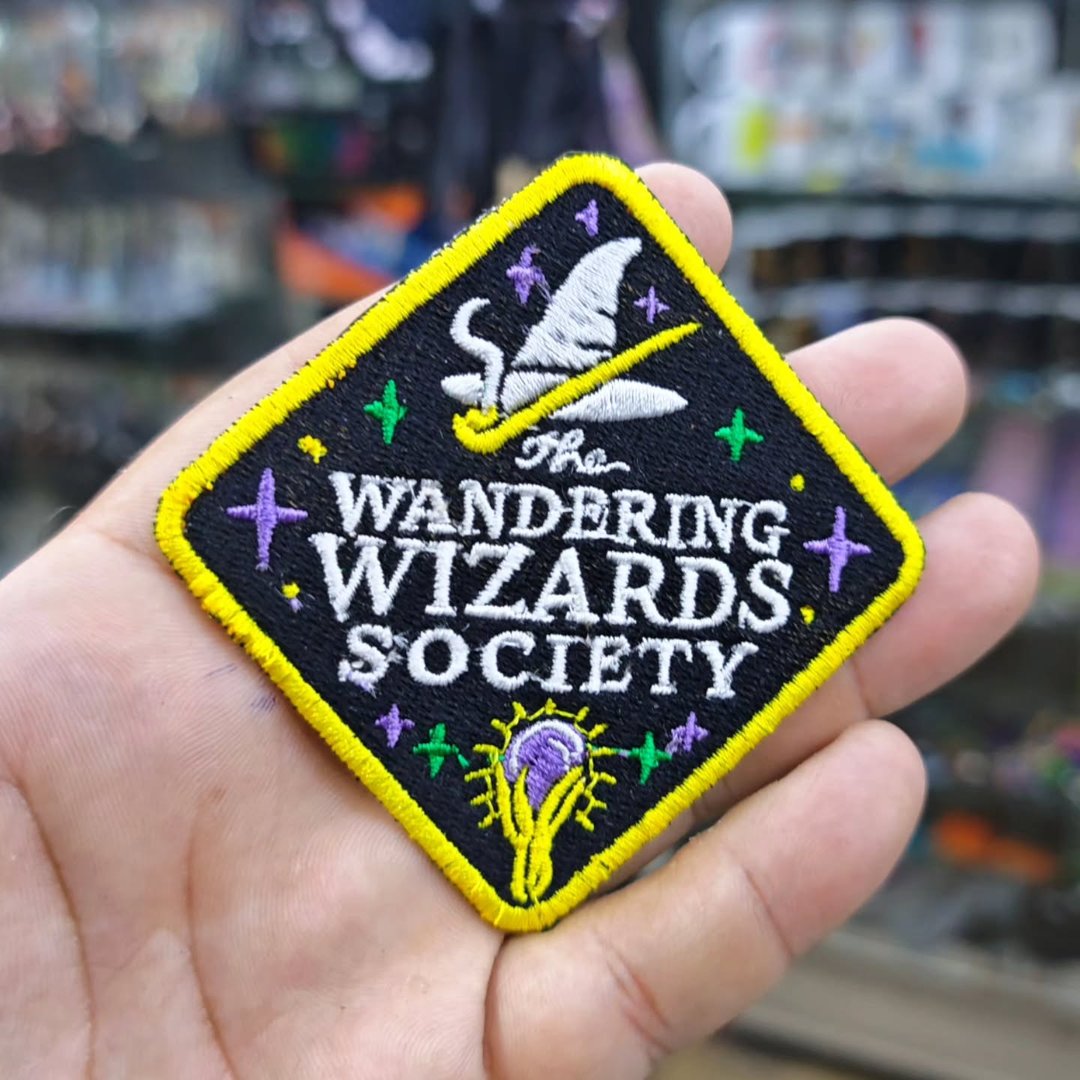 Embroidered Patch Wizards Harry Potter 85 x 85 MM - alternate view