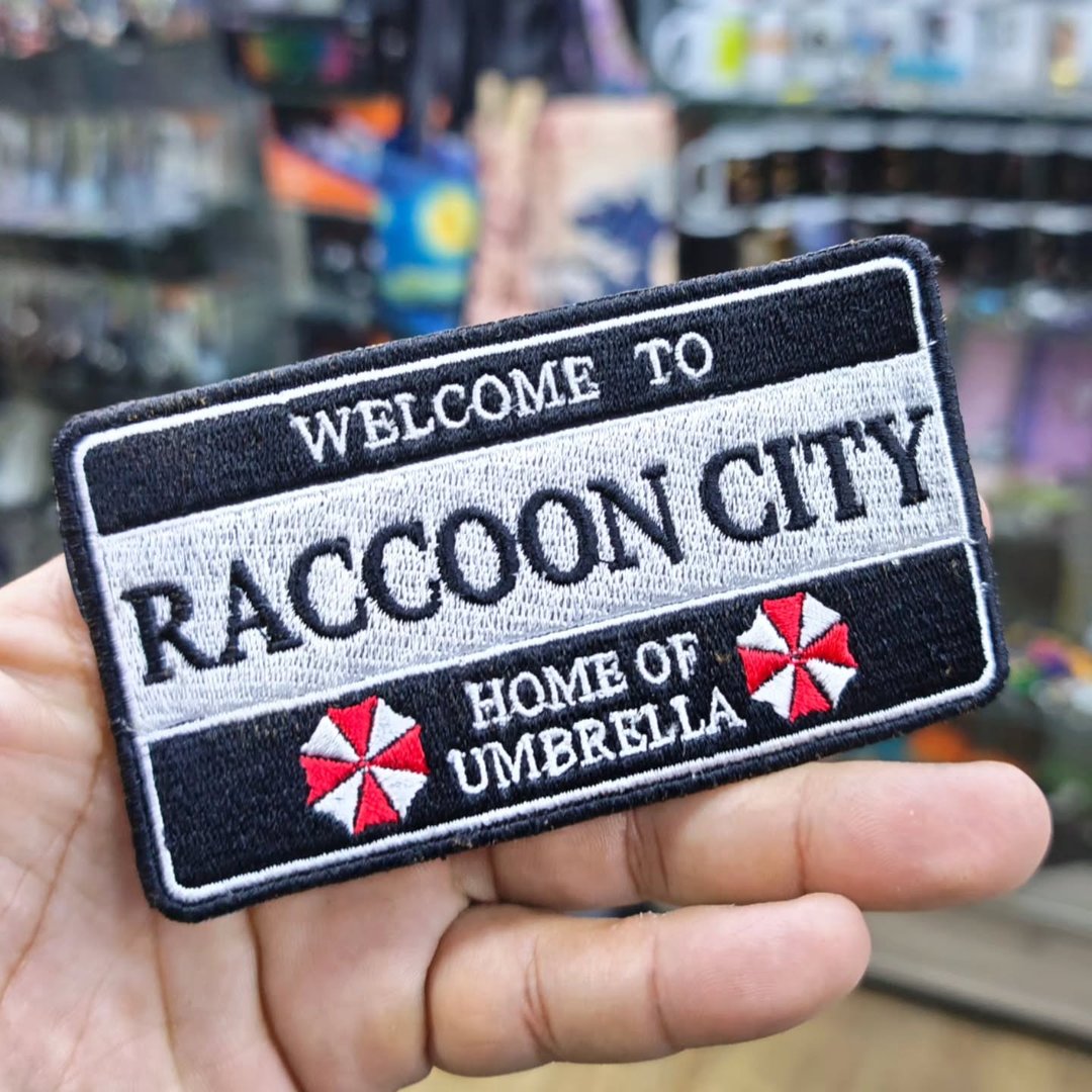 Embroidered Patch Resident Evil Raccon City 115 x 65 MM - alternate view