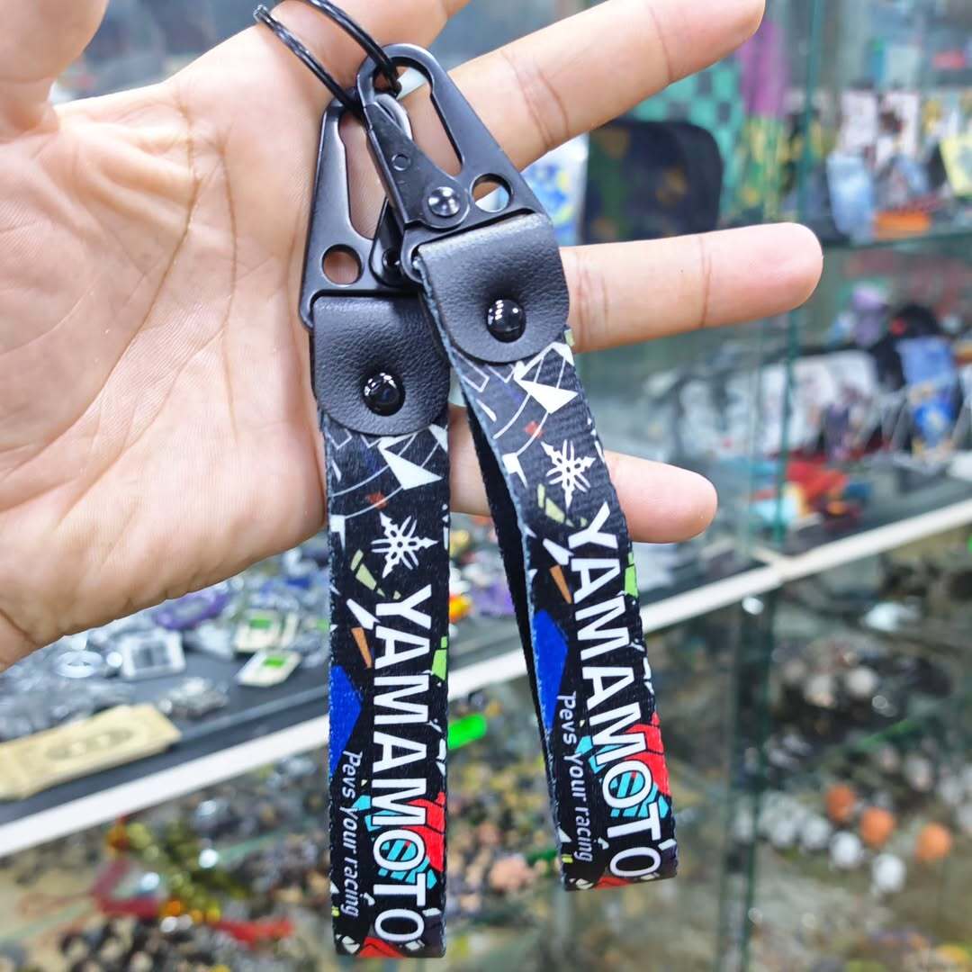 Yamamoto Motorcycle Sport Car Keychain - alternate view