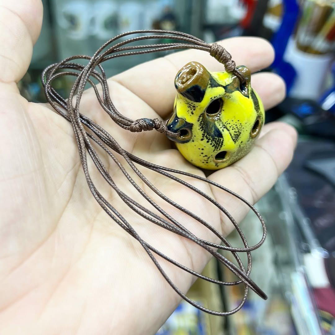 Flute Ocarina Y #59 - alternate view