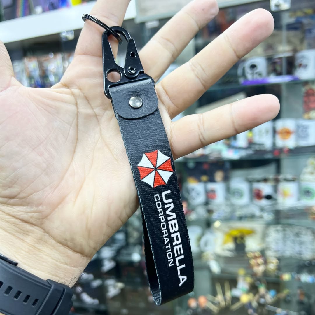 Umbrella Corporation Resident Evil Keychain - alternate view