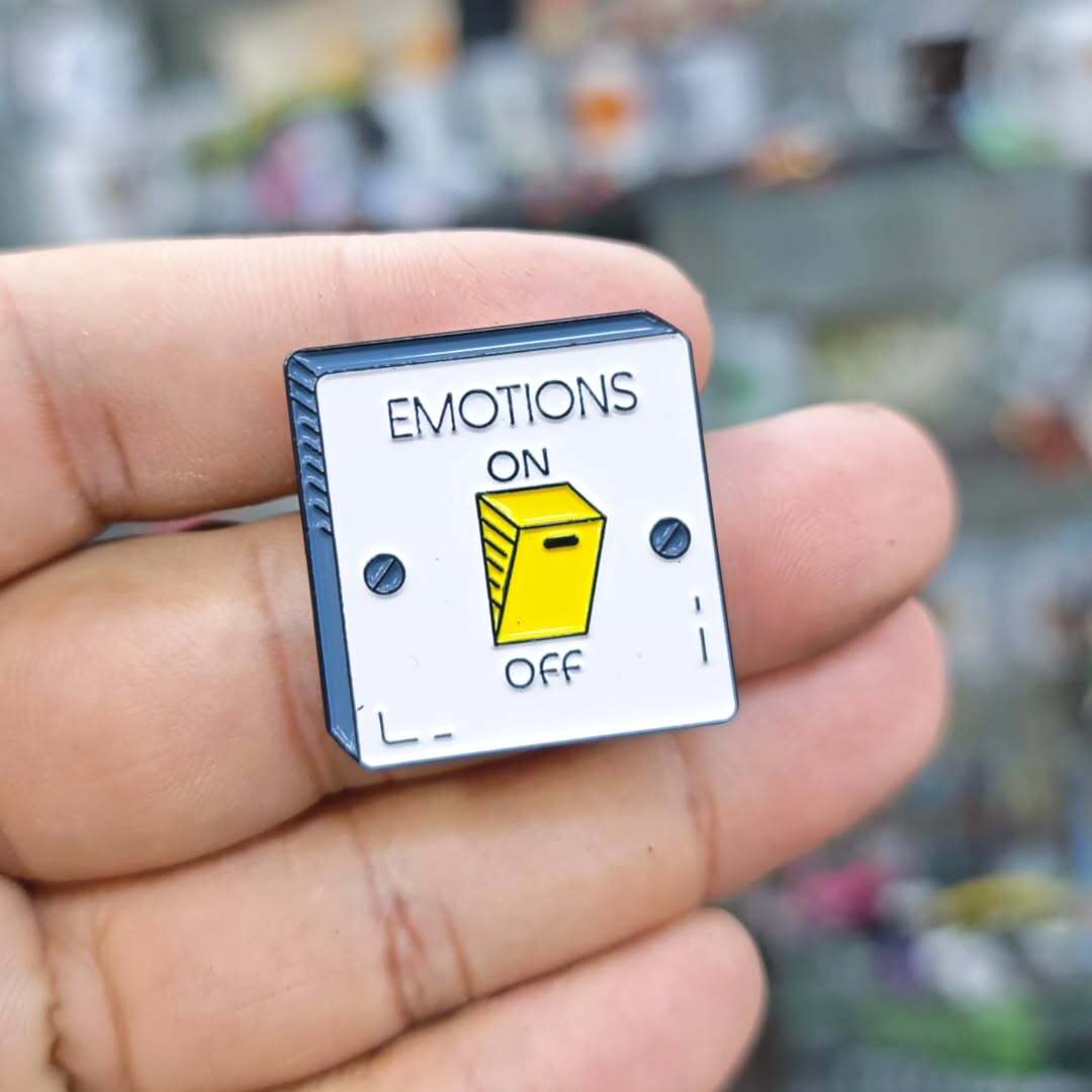 Emotions On Off Pins - alternate view