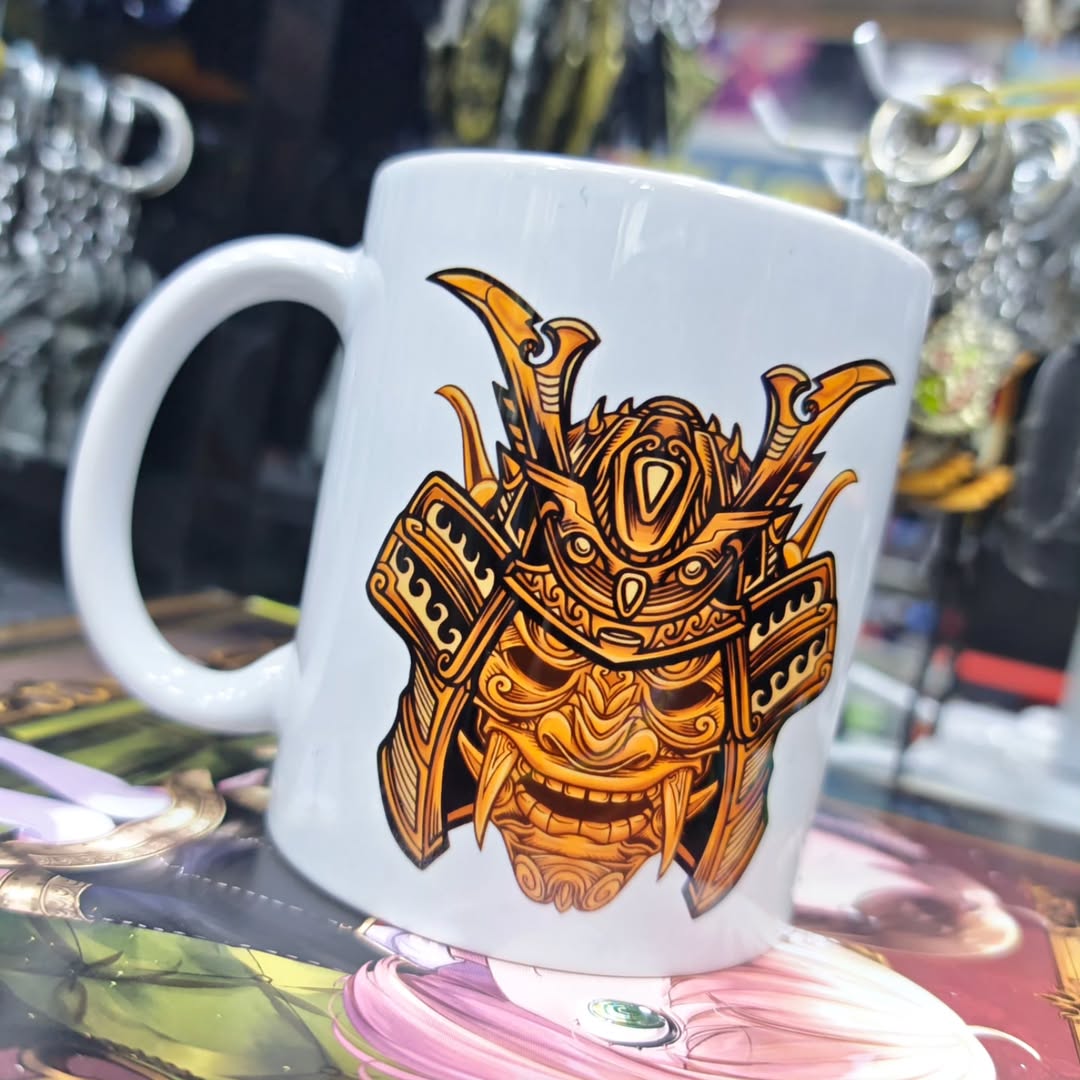 Samurai Mug - alternate view
