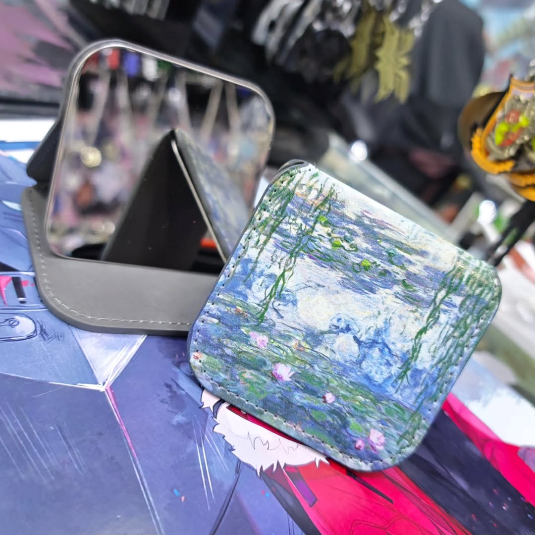 Pocket Mirror Claude Monet Water Lilies - alternate view
