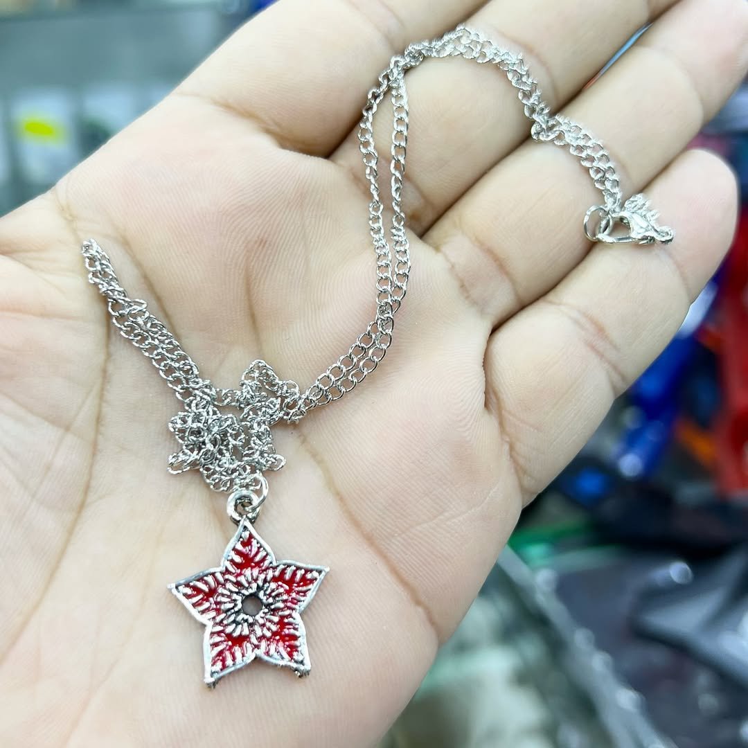Stranger Things Necklace #48 - alternate view