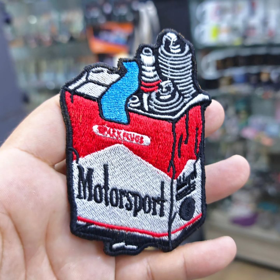 Embroidered Patch Motorsport 110x65 CM - alternate view