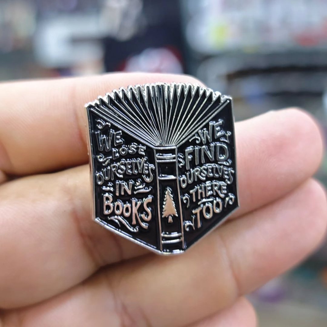 We Lose Ourselves Books Pins - alternate view