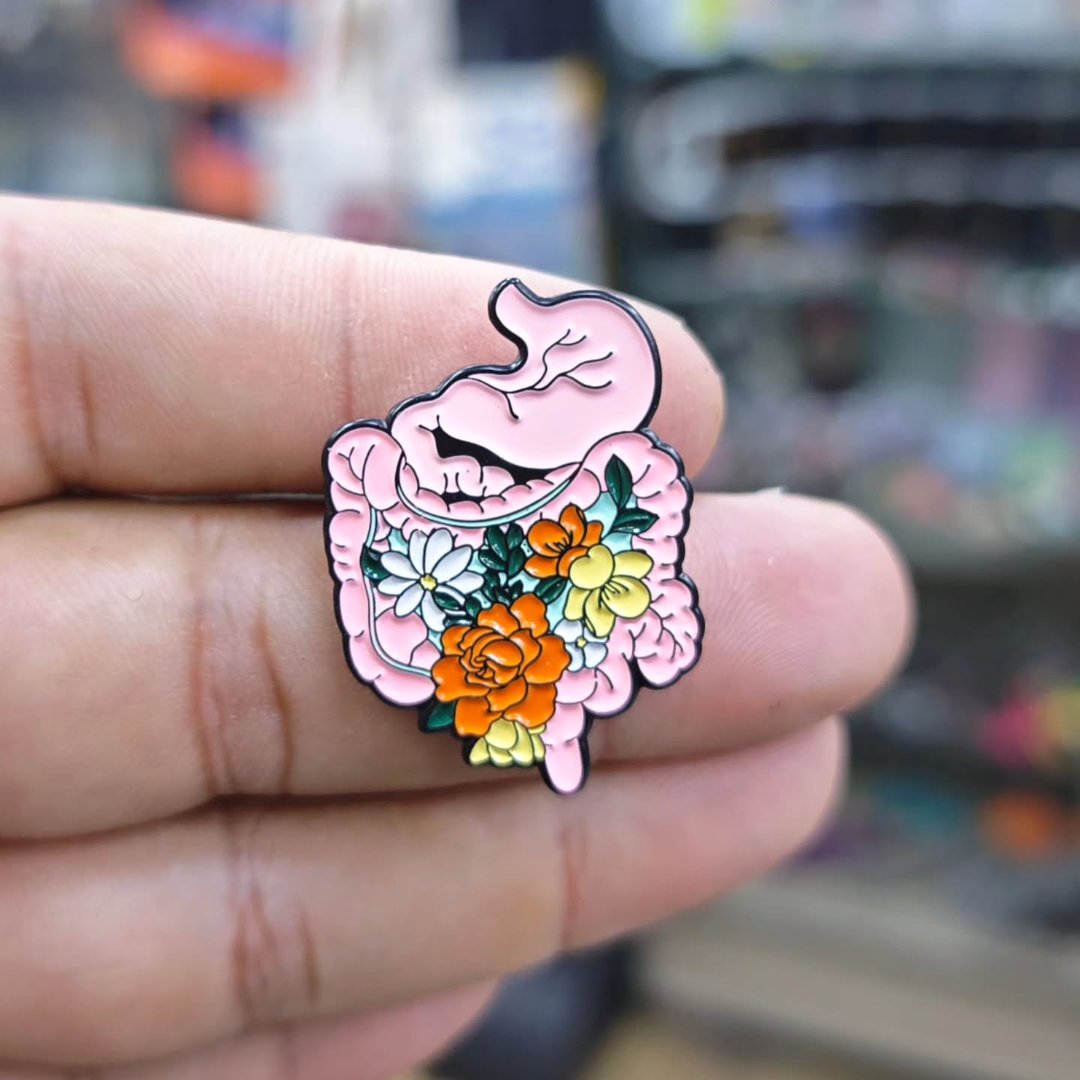 Stomach Pins - alternate view