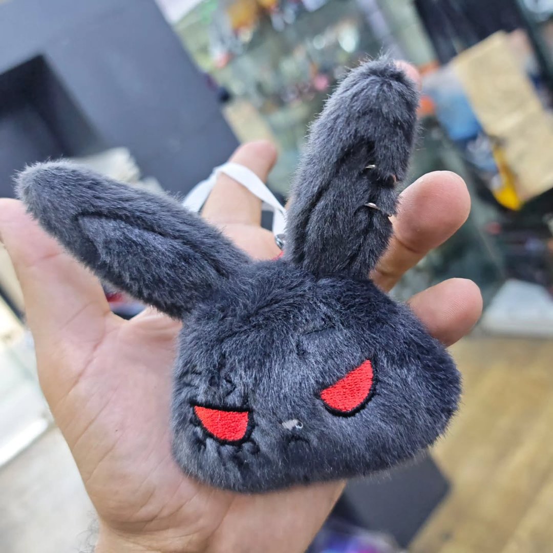 Rabbit Keychain - alternate view