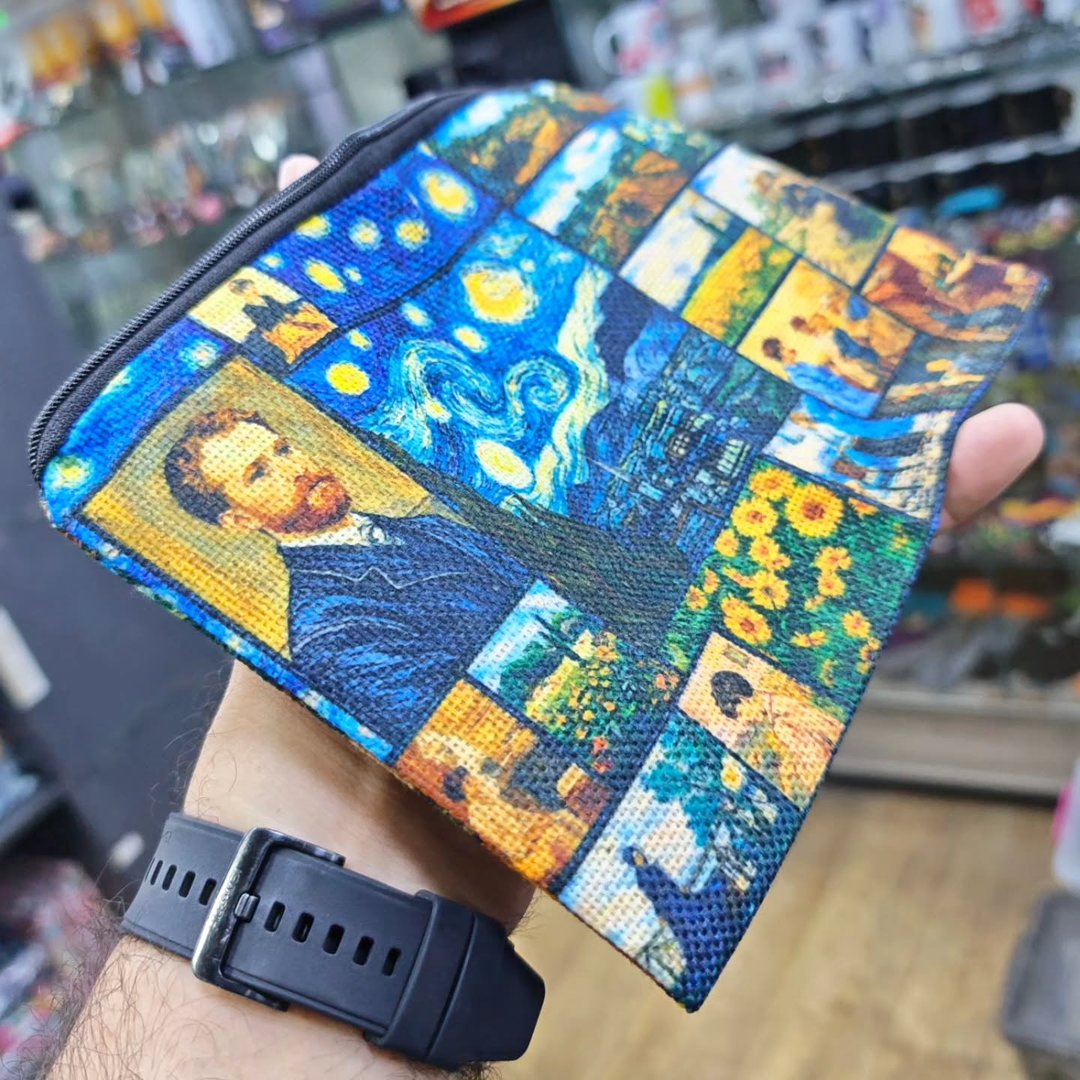 Van Gogh pencil case - alternate view