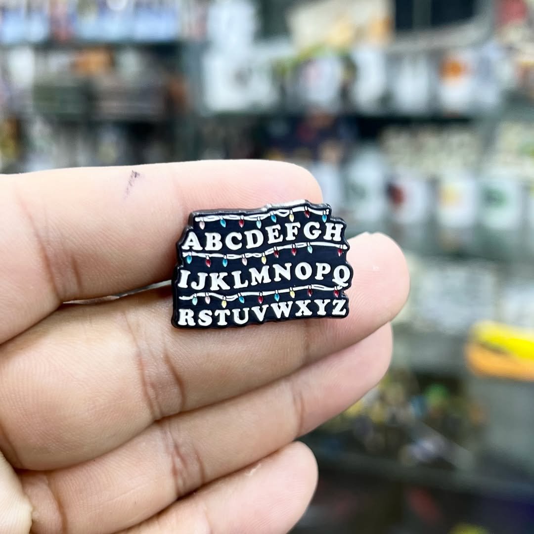 Stranger Things pins - alternate view