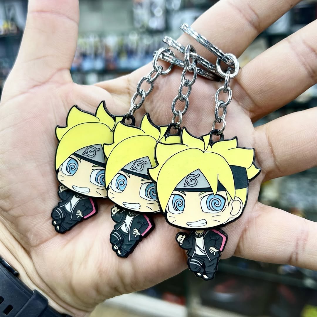 Naruto Boruto Keychain - alternate view