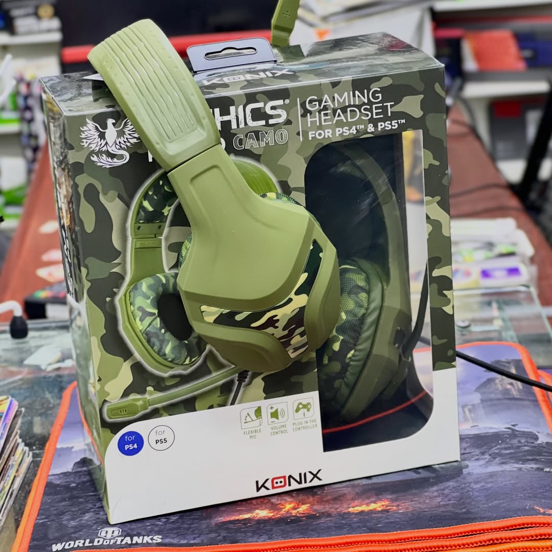 Konix PS-400 Camo Gaming Headset - alternate view