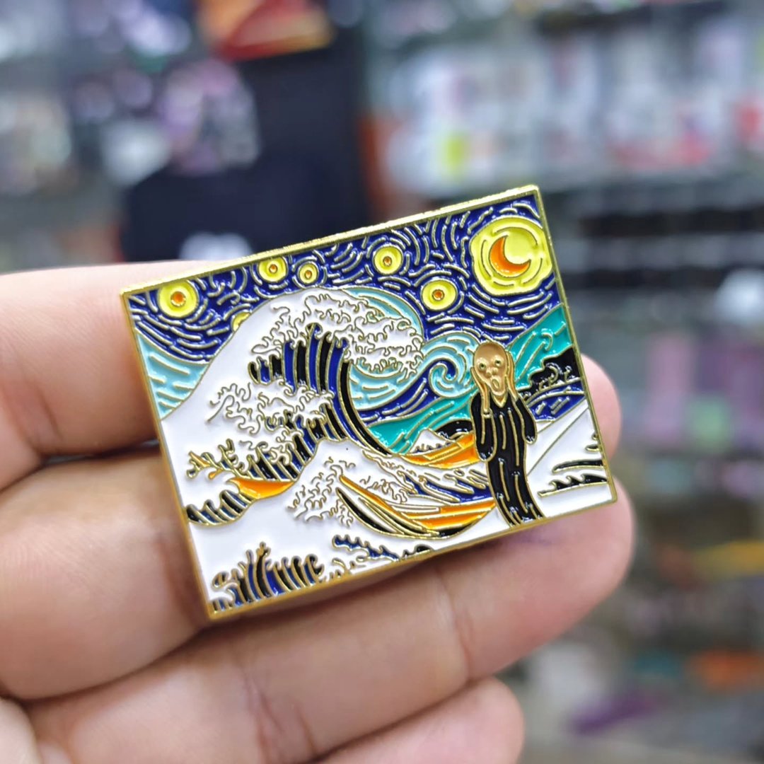 Art Tableau Pins - alternate view