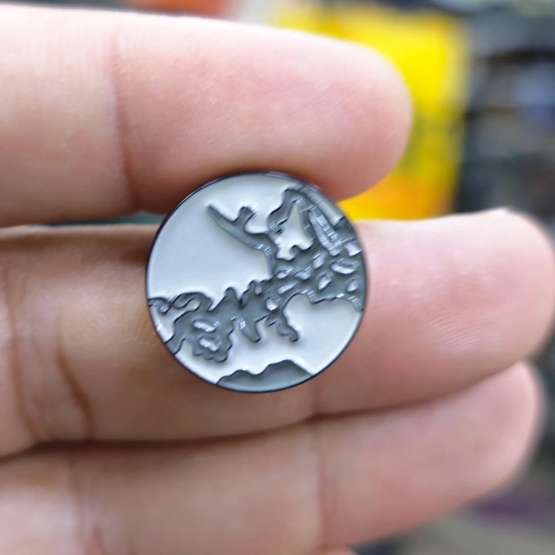 Space Pins - alternate view