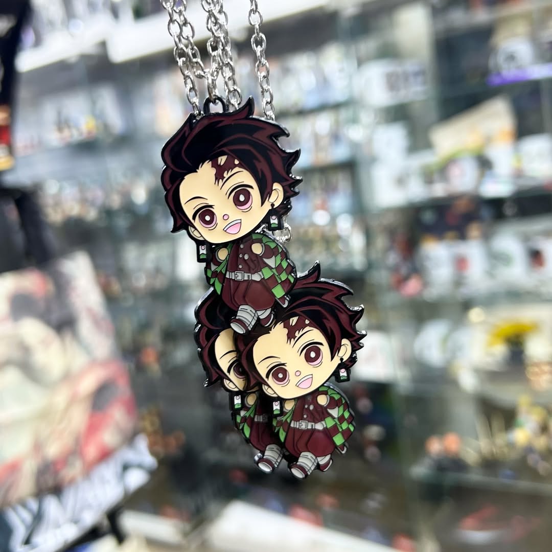 Demon Slayer Tanjiro Necklace - alternate view