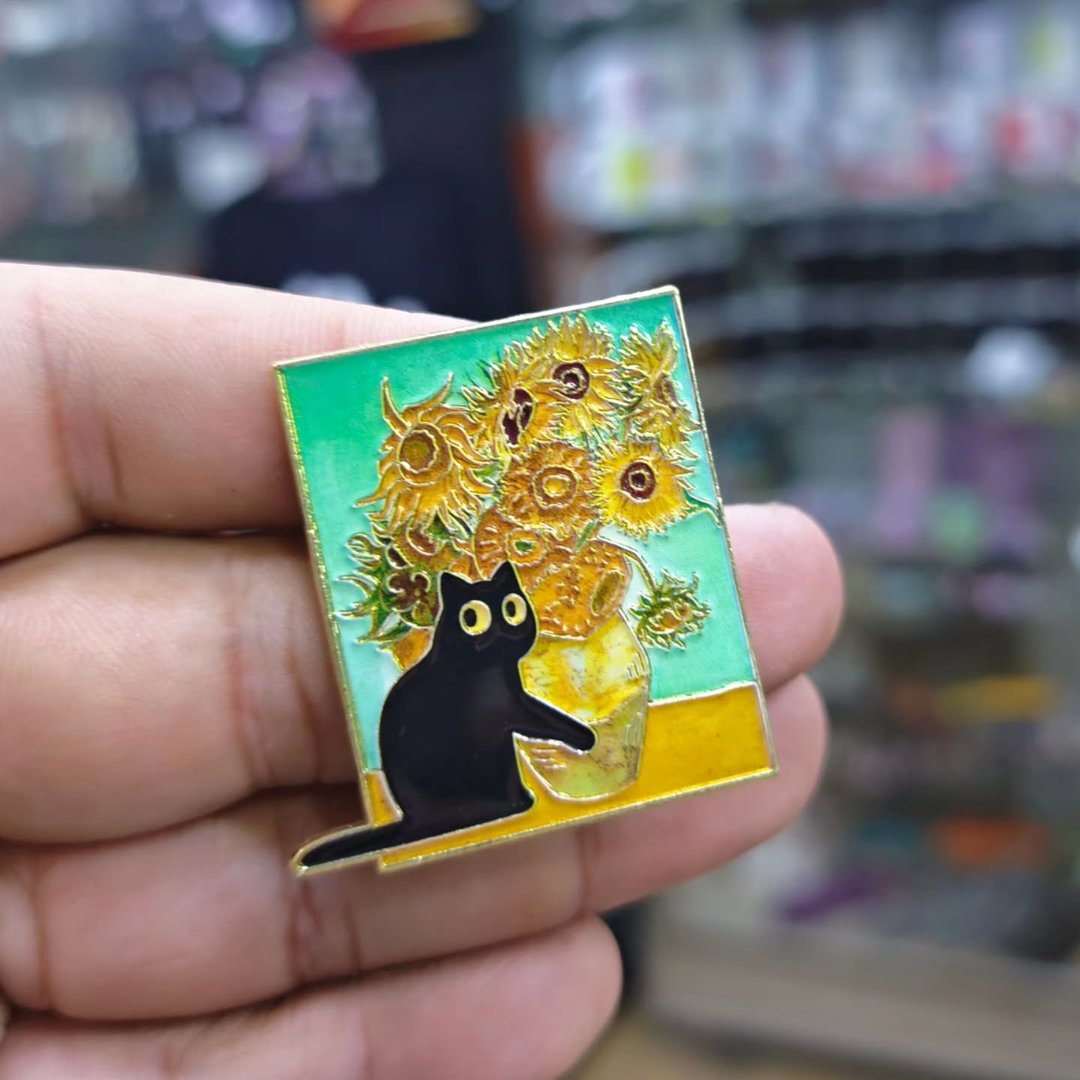 Van Gogh Pins - alternate view